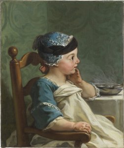 Boy in a high chair - Boy in a Child