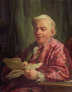 Portræt af en mand af Jean Bernard Restout