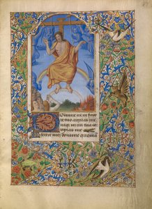 Smertensmanden ved den sidste dom af Jean Bourdichon