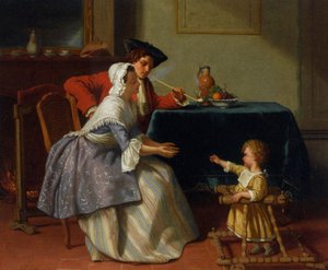 Babys første skridt af Jean Carolus