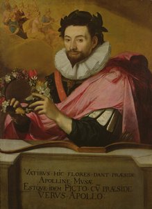 Portræt af Jean de Caulet med Apollos-krone, 1635