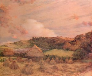 Møllesten, c1885 af Jean Charles Cazin