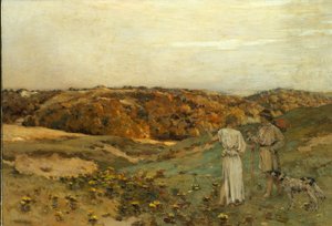 Tobias og englen, 1878 af Jean Charles Cazin