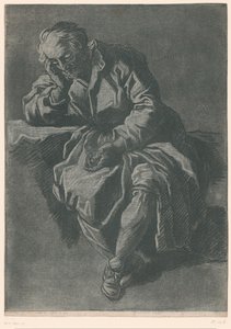 siddende mand af Jean Charles François