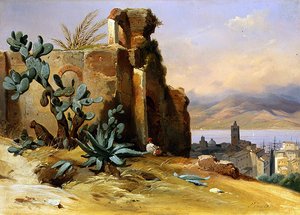 Messina, ca. 1835 (olie på lærred)
