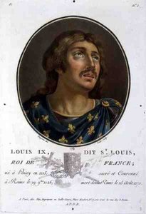 Portræt af Louis IX, kaldet 