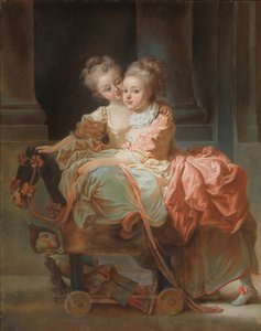 De to søstre, 1770. af Jean Claude Richard Saint Non