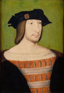 Portræt af Frans I 1494-1547, konge af Frankrig, hertug af Bretagne, greve af Provence, 1515