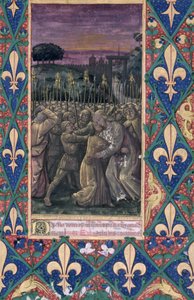 Fru Lat. Q.v.I.126 f.100 The Kiss of Judas, fra 