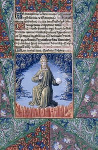 Fru Lat. Q.v.I.126 f.89 Kristus i Majestæt, fra 