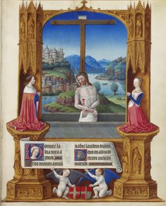 Très Riches Heures du Duc de Berry The Man - of Sorrows af Jean Colombe