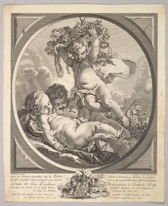 Jorden, ca. 1748. af Jean Daullé