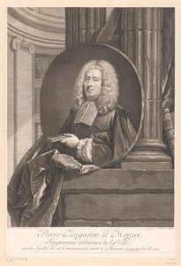 Portræt af Pierre-Augustin Le Mercier Pierre-Augustin Le Mercier (titel på objektet)