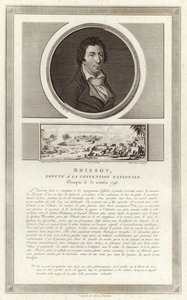 Portræt af Jacques Pierre Brissot