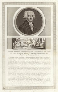 Portræt af Louis Pierre Manuel