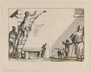 Gadescene af Jean Duplessis Bertaux