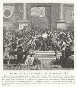 Mordet på Jacques de Flesselles, den franske revolution, 14. juli 1789