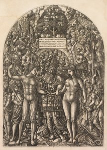 Adam og Evas ægteskab, 1555.
