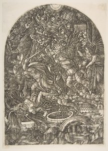 Sankt Michael og dragen, fra Apocalypse.n.d.