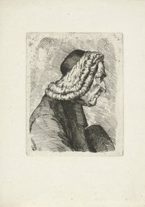 Portræt af Francois-Philippe Mesenguy af Jean Duvivier (attributed to)