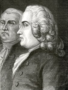 Franske revolution 1789-1799 Tronchet og Malesherbes Guillaume Chretien de Lamoignon de Malesherbes af Jean Edouard (1824 99) Dargent