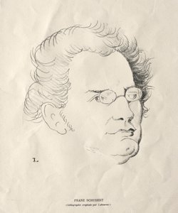 Franz Schubert af Jean Emile Laboureur