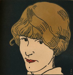 Gylden hårmaske, 1912