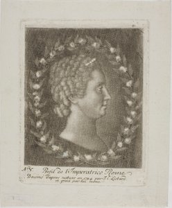 Portræt af Dronning Marie Therese af Jean Étienne Liotard