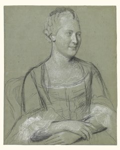 Portræt af en kvinde af Jean Étienne Liotard