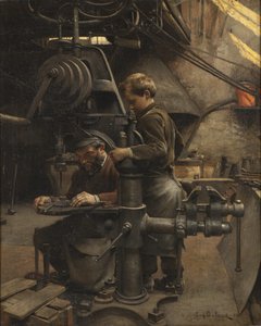 Un Patron eller Lærlingens lektion, 1888