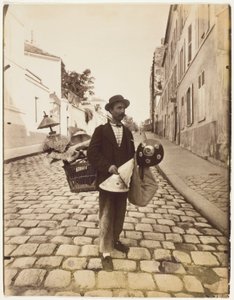 Marchand abat-jours af Jean Eugène Auguste Atget