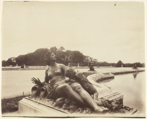 Versailles, det nordlige bassin af Jean Eugène Auguste Atget
