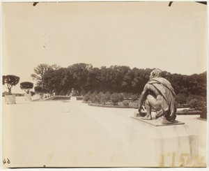 Versailles, Park-hjørnet af Jean Eugène Auguste Atget