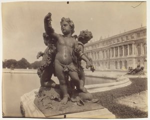 Versailles, Park-hjørnet af Jean Eugène Auguste Atget