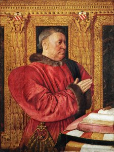 Guillaume Jouvenel des Ursins var kansler under Karl VII og Ludvig XI ... af Jean Fouquet