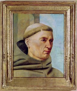 Hoved af en munk af Jean Fouquet