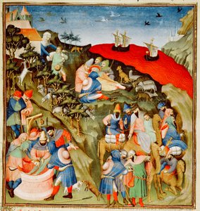 Fr.247 f.25 The Story of Joseph, illustration, fra 