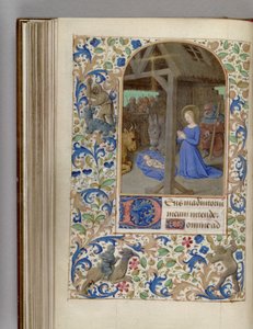 Nativity Book of Time, 1450-1499 af Jean Fouquet