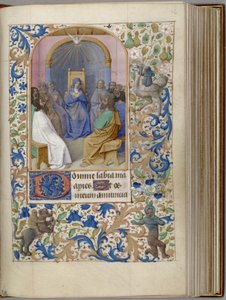 Pinsens timebog, 1450-1499 af Jean Fouquet