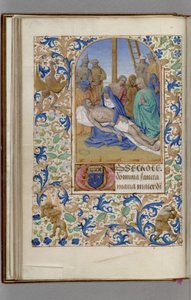 Pietàs Timebog, 1450-1499 af Jean Fouquet
