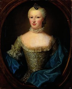 Portræt af Margaretha Cornelia van de Poll, Cornelis Munters hustru af Jean Fournier