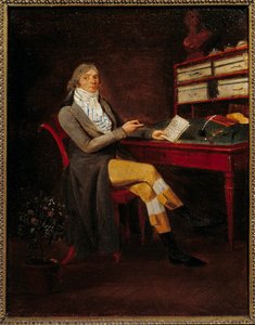 Portræt af Charles Maurice de Talleyrand Perigord (1754 - 1838), fransk politiker. Maleri Jean Francois de Garneray (1755-1837). af Jean Francois Garneray