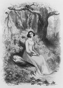 Heloise og Astrolabius, illustration fra 