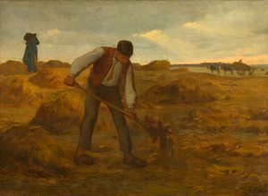 Bonde, der spreder gødning, 1854-1855