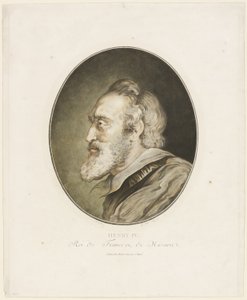 Henrik IV, konge af Frankrig og Navarra af Jean Francois Janinet
