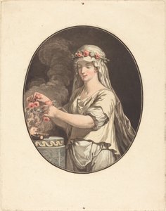 Den unge vestal. af Jean Francois Janinet
