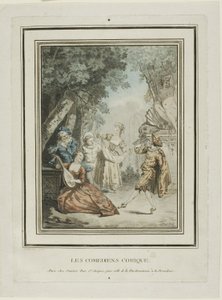 Komikerne af Jean Francois Janinet
