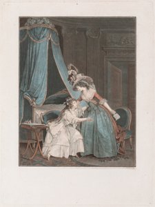 Indiskretionen, 1788. af Jean Francois Janinet