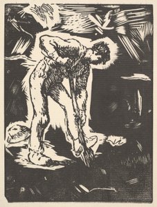 Digger, 1863. af Jean Francois Millet