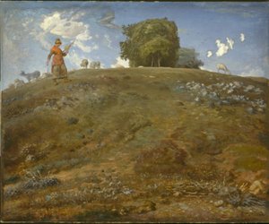 I Auvergne, 1866-69 af Jean Francois Millet